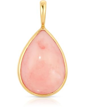 Maya Brenner Opal Tear Drop Charm - Pink
