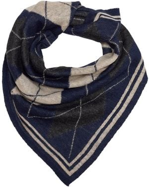 Mohair&Angora Mohair Foulard Troia - Blue