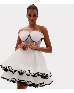 La Musa Eiffel Tower Dress - White