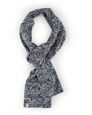 &SONS Trading Co Sons Waves Scarf - Blue