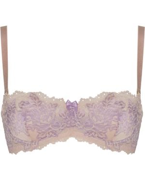 BonBon Lingerie Lucinda Balconette Bra - Purple