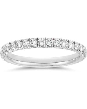 Dinny Hall Minnow Medium Diamond Three Quarter Eternity Ring - White