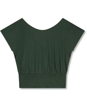 Marianne by Marie Jordane Juno Organic Cotton Tee - Green