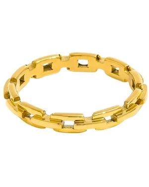 Mickey's Girl Petite Waterproof Chain Ring - Metallic