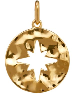Jovonna London Eternal Star Coin Charm Adjustable Necklace - Metallic