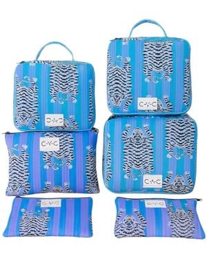 Conscious Yoga Collective The Six Piece Travel Set - Blue