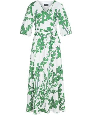 Marianna Déri Leaf Maxi Dress - Green