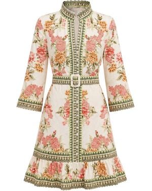 Raishma Neutrals Kaya Dress - Metallic