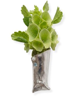 Martina Rozenberg Smira Jewelry Thyra Brooch - Green
