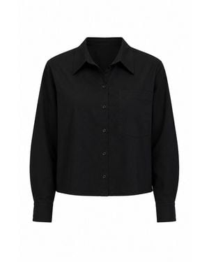 Exquise Theodora Long Sleeve Shirt – - Black