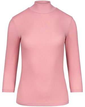 Oh!Zuza Rib Rollneck Top - Pink