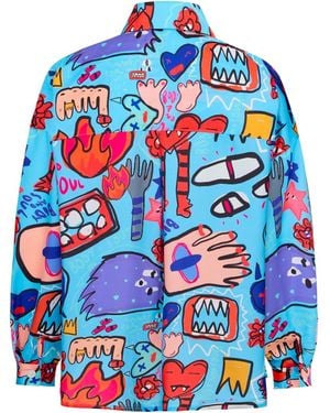 Blue King Naked Tops for Women | Lyst