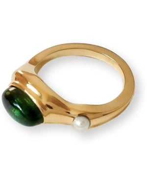 Gem Island Chira Ring - Metallic