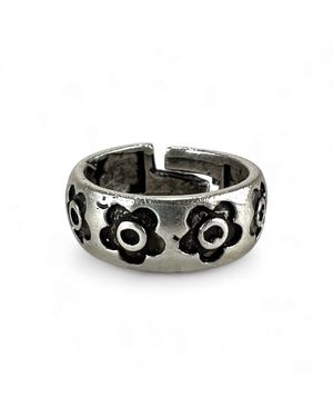 By Virgo Elaris Antique Ring - Black