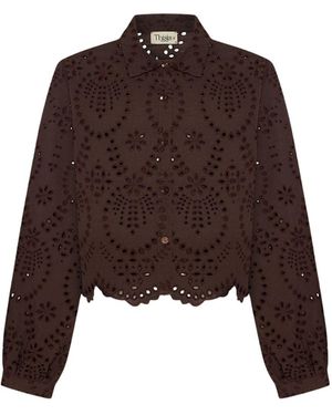 Thisisu Collection Solstice Shirt - Brown