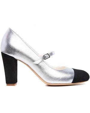Ginissima Carrie Round Toe Mary-Jane - White