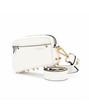 Pimpinicchio New York Asymmetrical Belt Bag - White