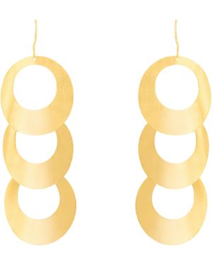 Marcia Moran Greer Earrings - Metallic
