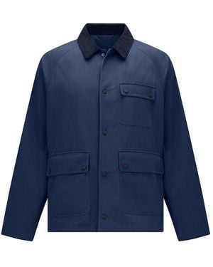 Guards London Ernest Cotton Utility Jacket - Blue