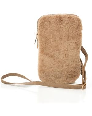 Sidney Byron The Heather Winter Cellphone Crossbody - Natural