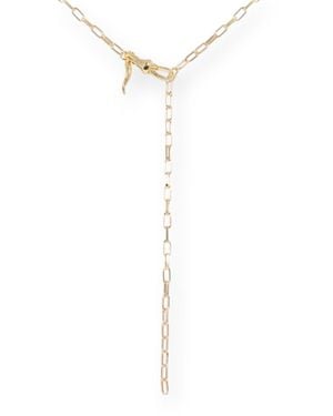 Alexie of Athens Fortuna Italian Horn Adjustable Chain - Metallic