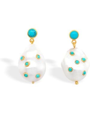 GEM BAZAAR Dotty Baroques - Blue