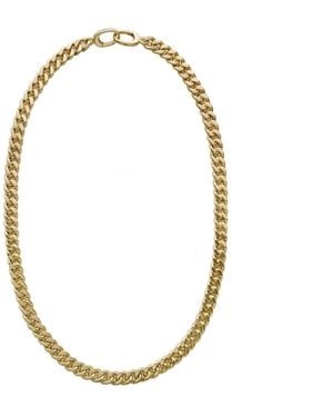 Onia Maxi Cuban Link Necklace - Metallic