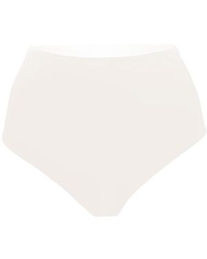 Moorea Swim High Waist Brief - White