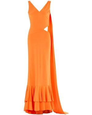 Herfetch Maxi Satsuma Dress - Orange