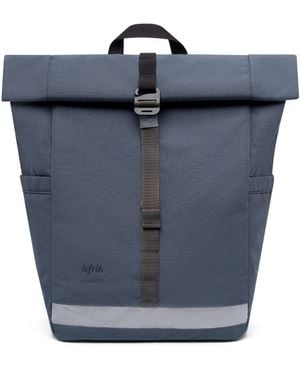 Lefrik Lars Roll Top Backpack Vandra Maibon - Blue