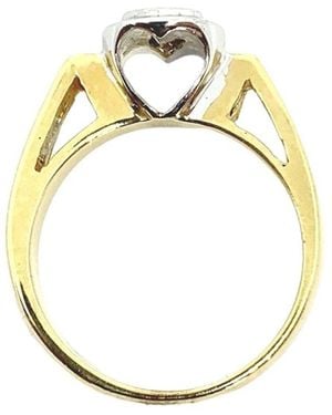 Tg-Jewellery by Tamara Gervasio Heart Diamond Ring - Metallic