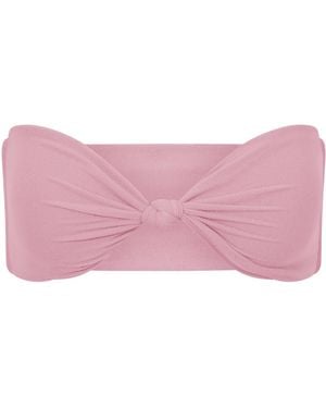Blake Swimwear Tide Bandeau Bikini Top - Pink