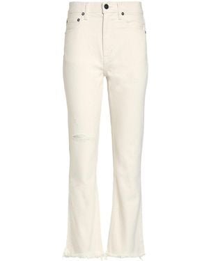 NOEND Farrah Midrise Kick Flare Jeans - Natural