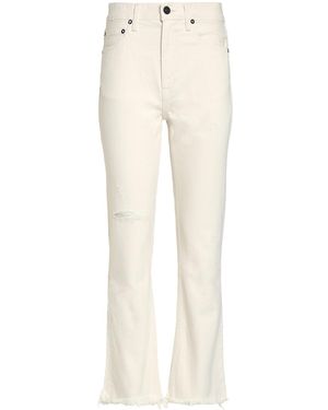 NOEND Farrah Kick Flare Jeans - Natural