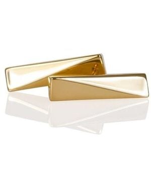 Cier Flex Stud Earrings - Metallic