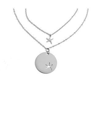 Starfish Project Community Starfish Pendant Necklace Set - White