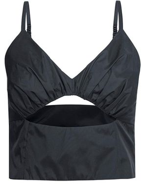 Audrey Vallens All-Gen Cutout Detail Cami - Black