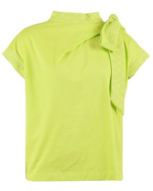 Emma Wallace Lana Lace Top - Yellow