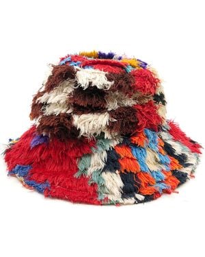 Calla Bucket Hat - Red