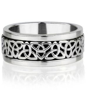 Charlotte's Web Jewellery Unity Spinning Ring - White