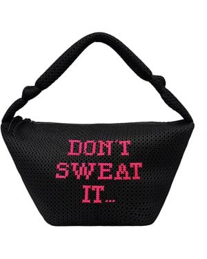 Lilly Loves Don'T Sweat It Gym Bag - Black