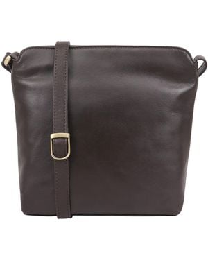 Lloyd Baker Puri Leather Crossbody Bag - Gray