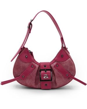 A by Anyah Ange Cherry Bomb Mini Shoulder Bag - Purple