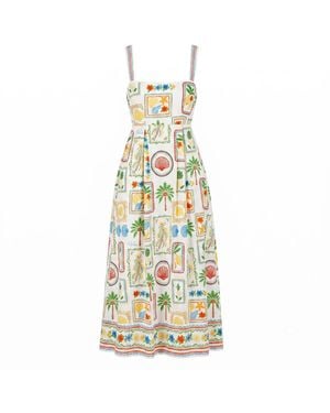 Yumi Kim Mia Linen Dress - Metallic