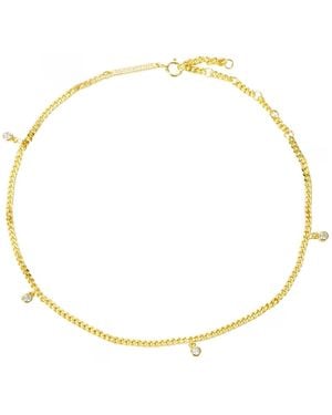 BLOOMTINE | Earth Angel HQ Illuminess Vermeil Princess Anklet - Metallic
