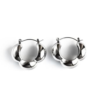Superdivajewellery Bubble Earrings - Metallic