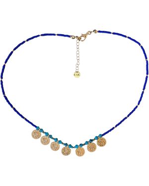 Gajú Oia Necklace - Blue