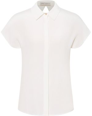 Emma Wallace Fleur Blouse -Off - White