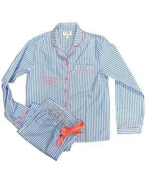 Lilly Loves Not Tonight Darling Pajamas - Blue