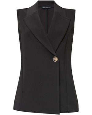 James Lakeland Suit Vest - Black